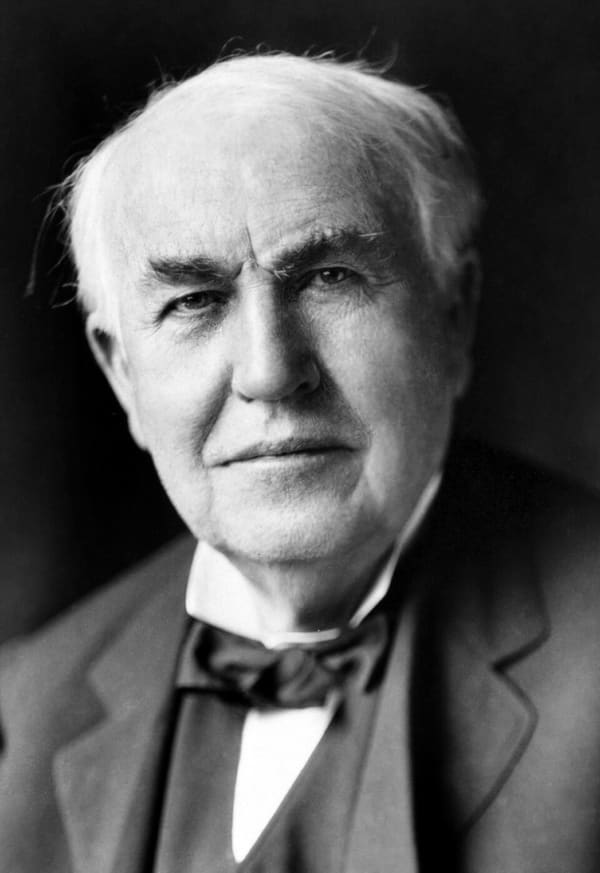 Thomas Edison, United States (portrait via Wikimedia Commons)