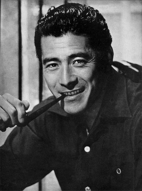 Toshiro Mifune, Japan (portrait via Wikimedia Commons)