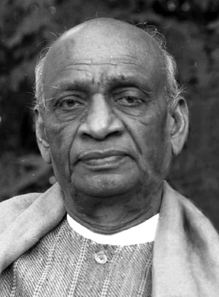 Vallabhbhai Patel, India (portrait via Wikimedia Commons)