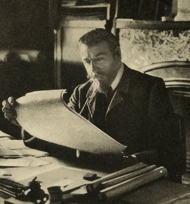 Victor Horta, Belgium (portrait via Wikimedia Commons)