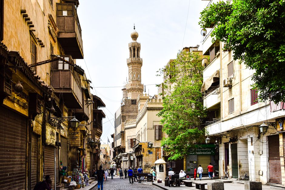 Walk Al-Muizz Street after sunset, Cairo, Egypt