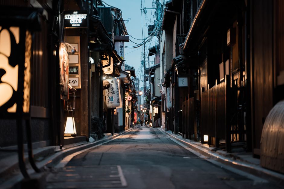 Walk Gion at dusk, and know where you may not go, Kyoto, Japan