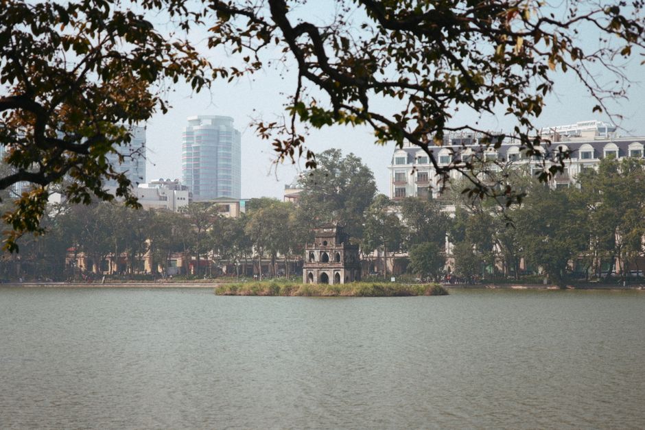 Walk Hoan Kiem Lake before the city wakes, Hanoi, Vietnam