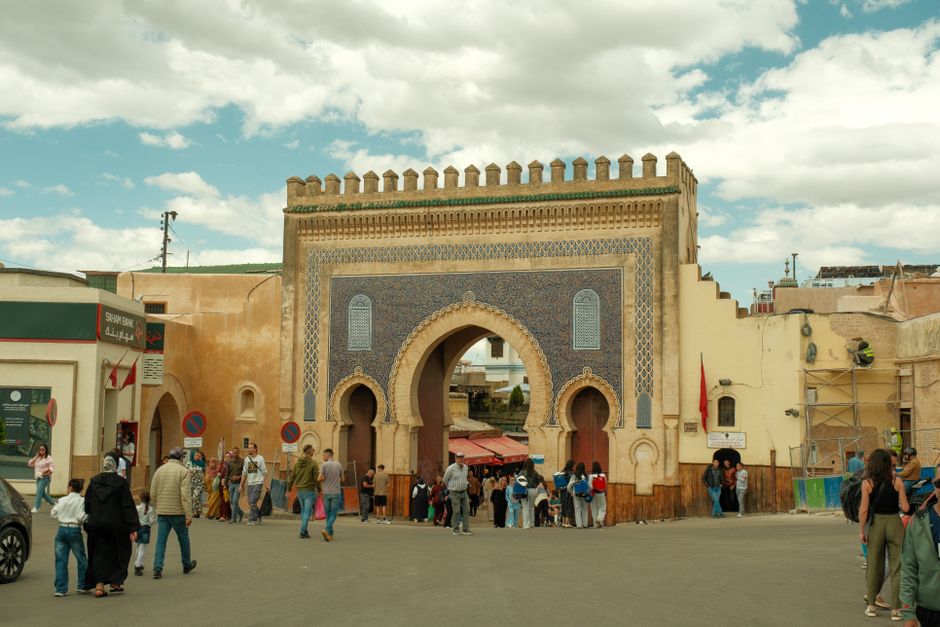 Walk Talaa Kebira from Bab Bou Jeloud, Fes (Wimup)