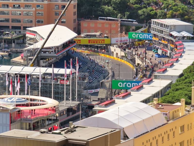 Walk the Grand Prix circuit, Monaco, Monaco