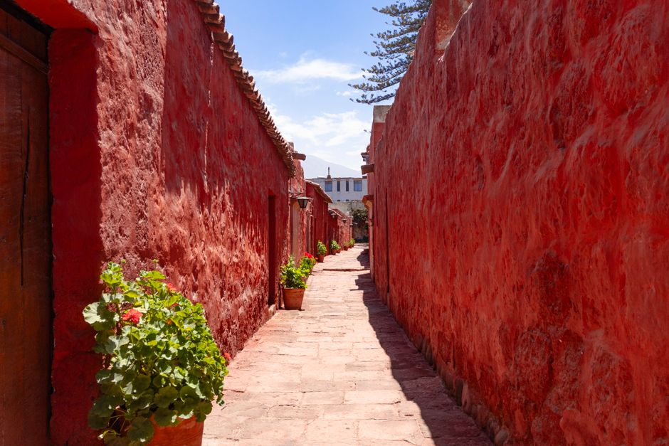 Walk the painted lanes of Santa Catalina, Arequipa (Wimup)