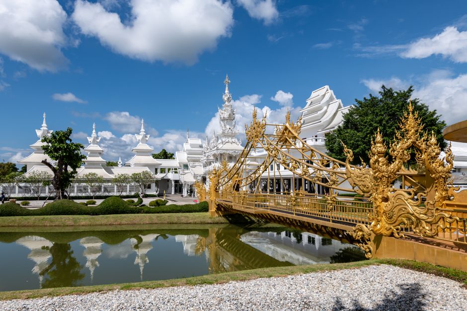 Wat Rong Khun (the White Temple), Chiang Rai, Thailand