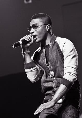 Wizkid, Nigeria (portrait via Wikimedia Commons)