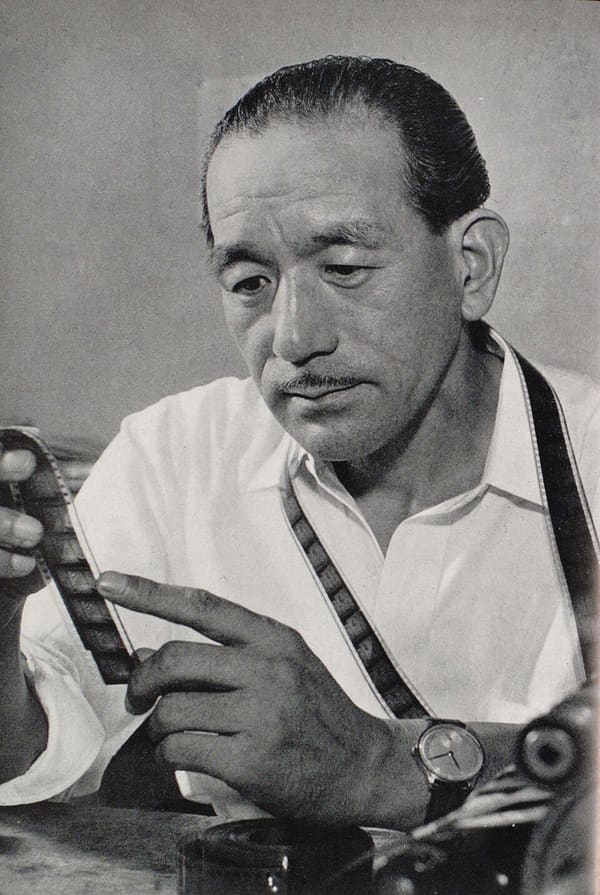 Yasujiro Ozu, Japan (portrait via Wikimedia Commons)