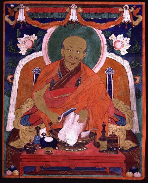 Zanabazar, Mongolia (portrait via Wikimedia Commons)